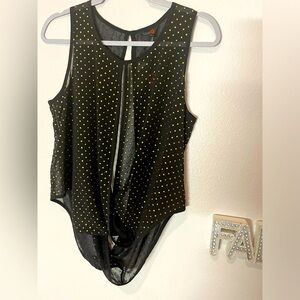 3/$15 Guess Sheer Cut Out Top